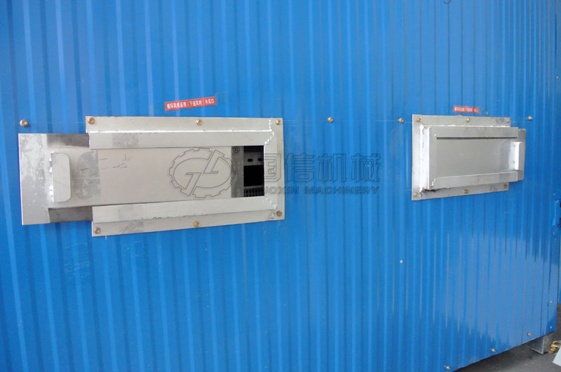 循環(huán)風機反轉(下送風時)補風口